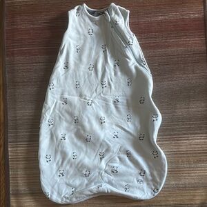 Woolino Sleep Sack with Panda Print 6-18 mos